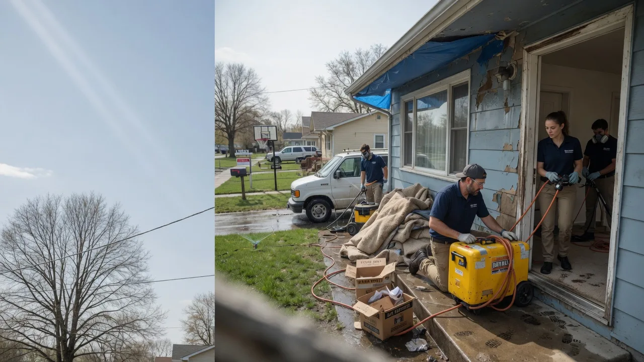 Basement Flood Cleanup in Jerome, MI near me